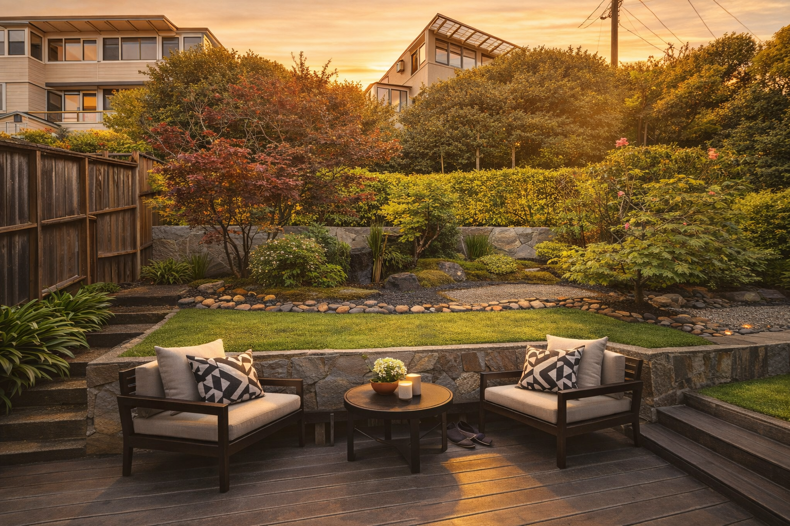 Garden after 5star.photos enhancement