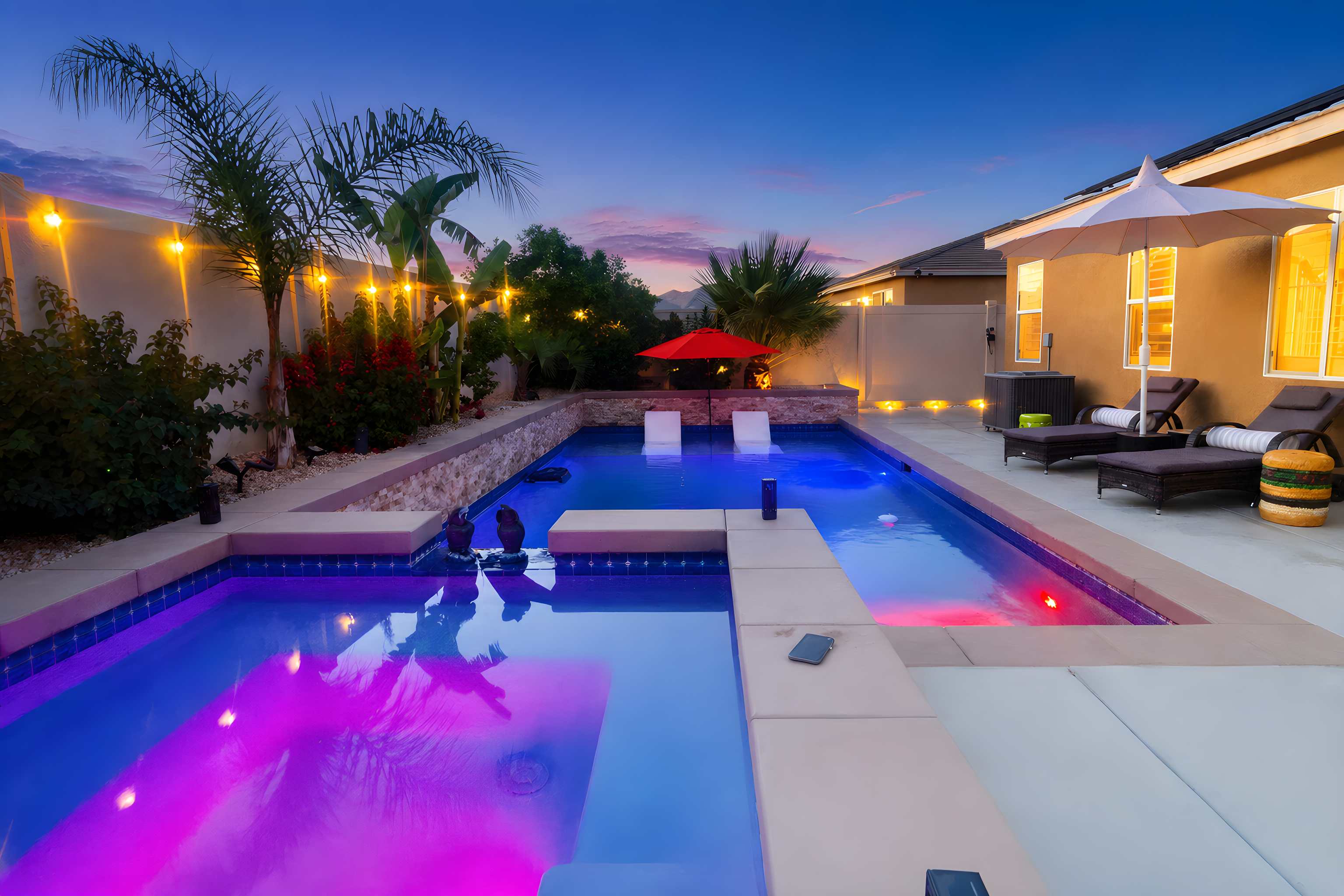 Pool area after 5star.photos enhancement